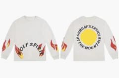 【値下げ】HOLY SPIRIT CREWNECK Mサイズ　カニエウェストのサムネイル