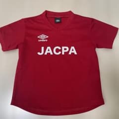 umbro JACPA ジャクパ サッカーユニフォーム 赤 130cm - メルカリ