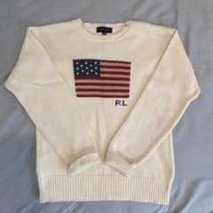 RALPH LAUREN 星条旗 ニット セーター 160cmのサムネイル