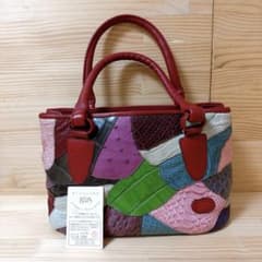 イビサ パッチワークバック エンジ 美品 - メルカリ