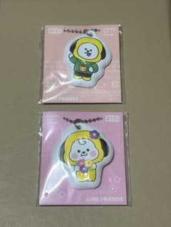 【2点セット】CHIMMY BT21 PVCチャーム BTS ジミン 未開封のサムネイル