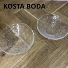 KOSTA BODA コスタボダ ウラ デザートボウル ペア 2個 未使用品 - メルカリ