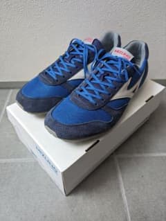 【定価10,000円】MIZUNO1906 スニーカー ブルー 細めのサムネイル