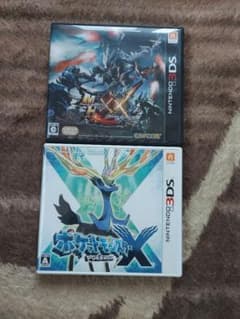 ニンテンドー3DS ソフト 2本セット ポケモンとモンハン！ - メルカリ