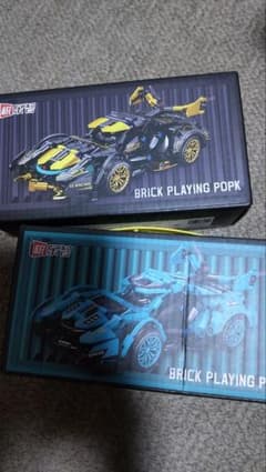 ブロック玩具 スポーツカーモデル 2種セット+1台のサムネイル