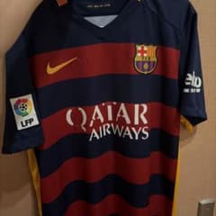 雄*大様 FC Barcelona Messi 10 ユニフォーム Mサイズのサムネイル