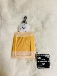 BT21 RJ 봉제 인형 패스 케이스