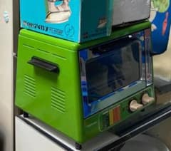 Toshiba 昭和　オーブン　緑　美品のサムネイル
