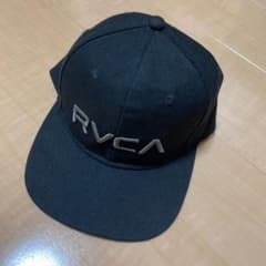 rvca キャップ 帽子 ブラックのサムネイル