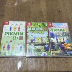Nintendo Switch ピクミン 1+2 3デラックス 4 3本セット - メルカリ