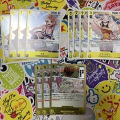 ワンピース カードゲーム ナミ ゴムゴムの黄金回転弾　ロビン　R