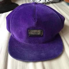 supreme CAP シュプリーム キャップ 紫 コーデュロイのサムネイル