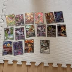花*-様 ポケモンカード AR まとめ売り 16枚セット 上一段はスリープ入りでのサムネイル
