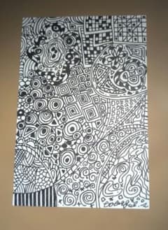 ★原画　ハンドメイド　抽象画★のサムネイル