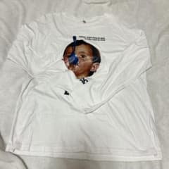 グラフィックプリント 長袖Tシャツ ホワイト XXLのサムネイル