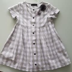 yu様専用タグ付き！新品未使用　BeBe ワンピース&カーディガン100㎝のサムネイル