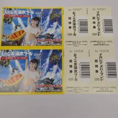 ナガシマスパーランド ジャンボ海水プール招待券 2枚のサムネイル