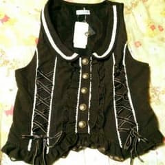 新品サイドレースアップベストのサムネイル