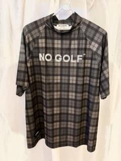 【新品】NO GOLF カーキチェック モックネック 新品】NO GOLF カーキチェック モックネック - メルカリ