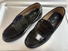 Ken COLLECTION メンズ ローファー ブラック24.5のサムネイル