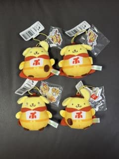 ぬいぐるみマスコット 全4種セット ポムポムヒーローマスコット「ポムポムプリン」のサムネイル