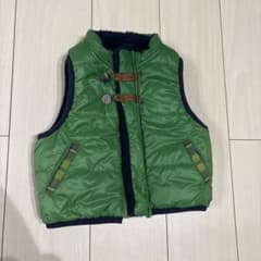 リバーシブルダウンベスト80〜90cmのサムネイル