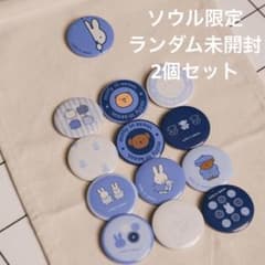 韓国 ソウル ソンス 聖水 限定 ミッフィー ランダムティンバッジ 2点