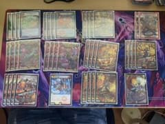 最終値下げ　CS優勝レシピ　赤緑ボルシャックデッキ　即プレイ可のサムネイル