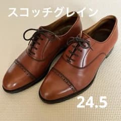 スコッチグレイン パンチドキャップトゥ 2756 24.5cm - メルカリ