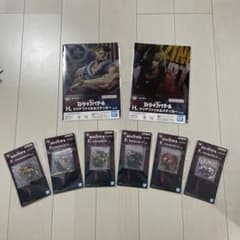 스트리트 파이터 이치 반 쿠지 아크릴 스탠드 6 종 클리어 파일 세트