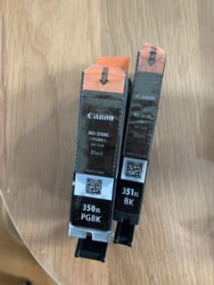 Canon純正インク未使用！350XL PGBK、351XL BKのサムネイル