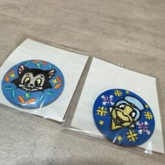 ピノキオ　ラッキーくじ　缶バッジ　フィガロ　ジミニーのサムネイル