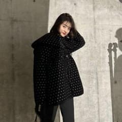 ジャケット・アウター Bibiy ODETTE COAT Bibiy キルティングジャケット ODETTE COAT ドットコート - メルカリ