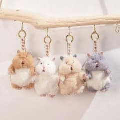 はむにぎり　ぬいぐるみ　マスコット　ごまきち　みたらし　おもち　きなこ　セット 海外限定】はむにぎり チャーム付 きなこ おもち みたらし ごまきち