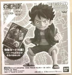LECAFIG ワンピース ルフィ フィギュアリーダーパラレルカードのサムネイル