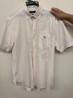 BURBERRY BLACK LABEL 半袖シャツ ピンクのサムネイル