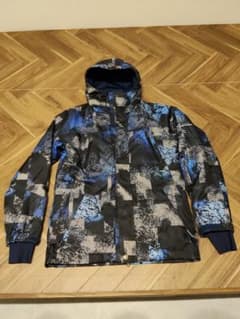 PONTAPES スノーボードウェア ジャケット ブルー系 総柄のサムネイル