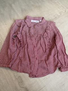 ZARA KIDS チェックシャツのサムネイル