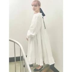 【merry jenny】美品Wレースカラーワンピースのサムネイル