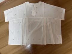 新品かぐれホワイト ドット柄 半袖シャツ定価13,000 円 新品 かぐれ ホワイトドット柄半袖シャツ定価13,000円 アーバン