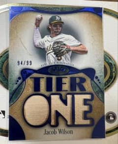 2026 Topps Tier One Jacob Wilsonのサムネイル