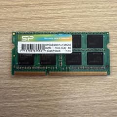 Silicon Power ノートPC用メモリ 8GB DDR3 1333 1枚のサムネイル