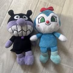 アンパンマン ぬいぐるみ 2体セット ばいきんまん コキンちゃんのサムネイル