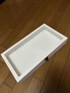 ディスプレイ用木製ガラス張りケースのサムネイル
