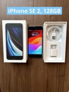 iPhone SE 第2世代 (SE2) ホワイト 128 GB SIMフリーのサムネイル