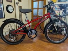 直接お渡し シマノ DRIDE beat 子供用自転車 レッド 20インチ 購入意思の無いイイネは迷惑!!シマノ DRIDE beat 子供用自転車 レッド
