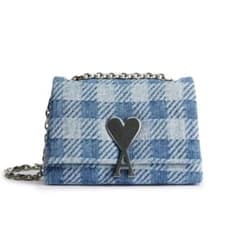 ほぼ新品✨　AMI PARIS アミパリス デニム バッグ ショルダーバッグのサムネイル