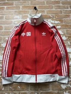 90s adidas アディダス　トラックジャケット　アーカイブ　中国　赤　刺繍 m71438587953_1.jpg?1737423056