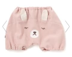 ベビー服 アニマルモチーフ パンツ ピンクのサムネイル