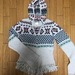 ザ・ノースフェイス北欧風 ニット パーカーのサムネイル